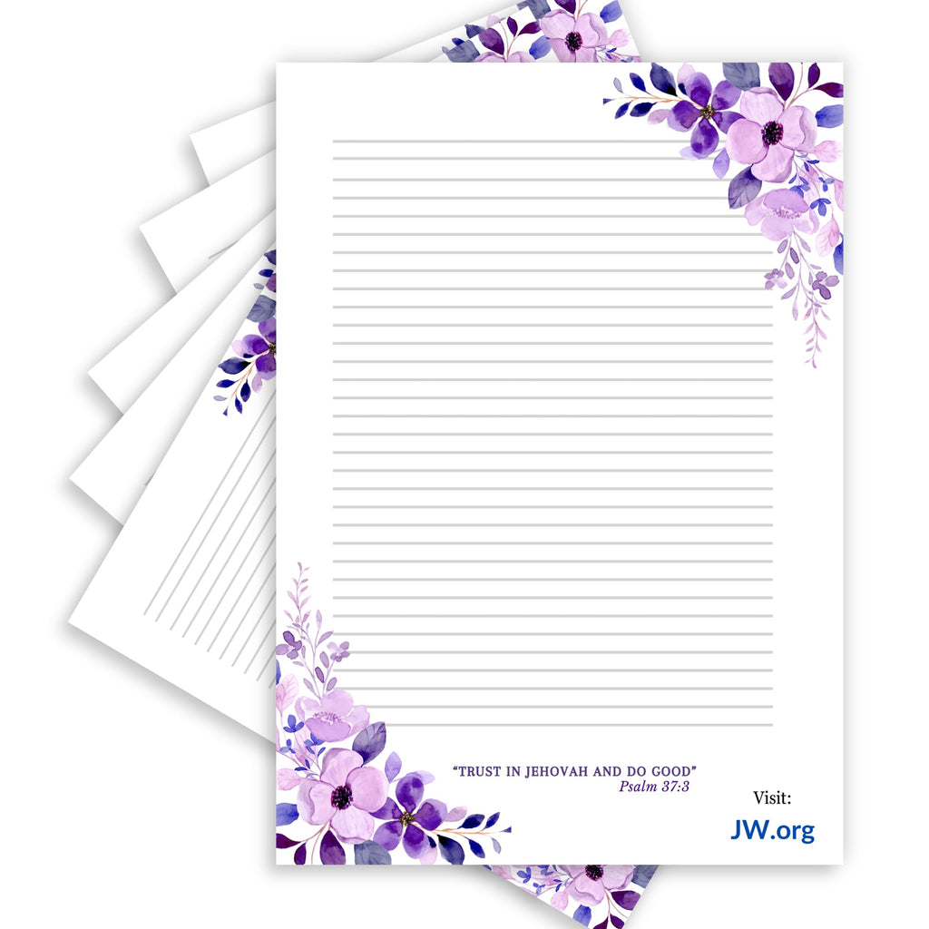 Letter Writing Pad Stationery Paper - 50 Sheets
