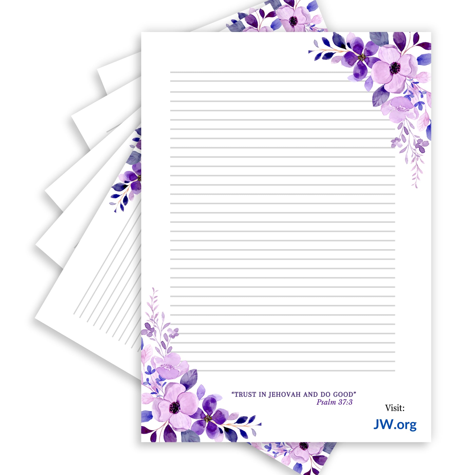 Letter Writing Pad Stationery Paper - 50 Sheets