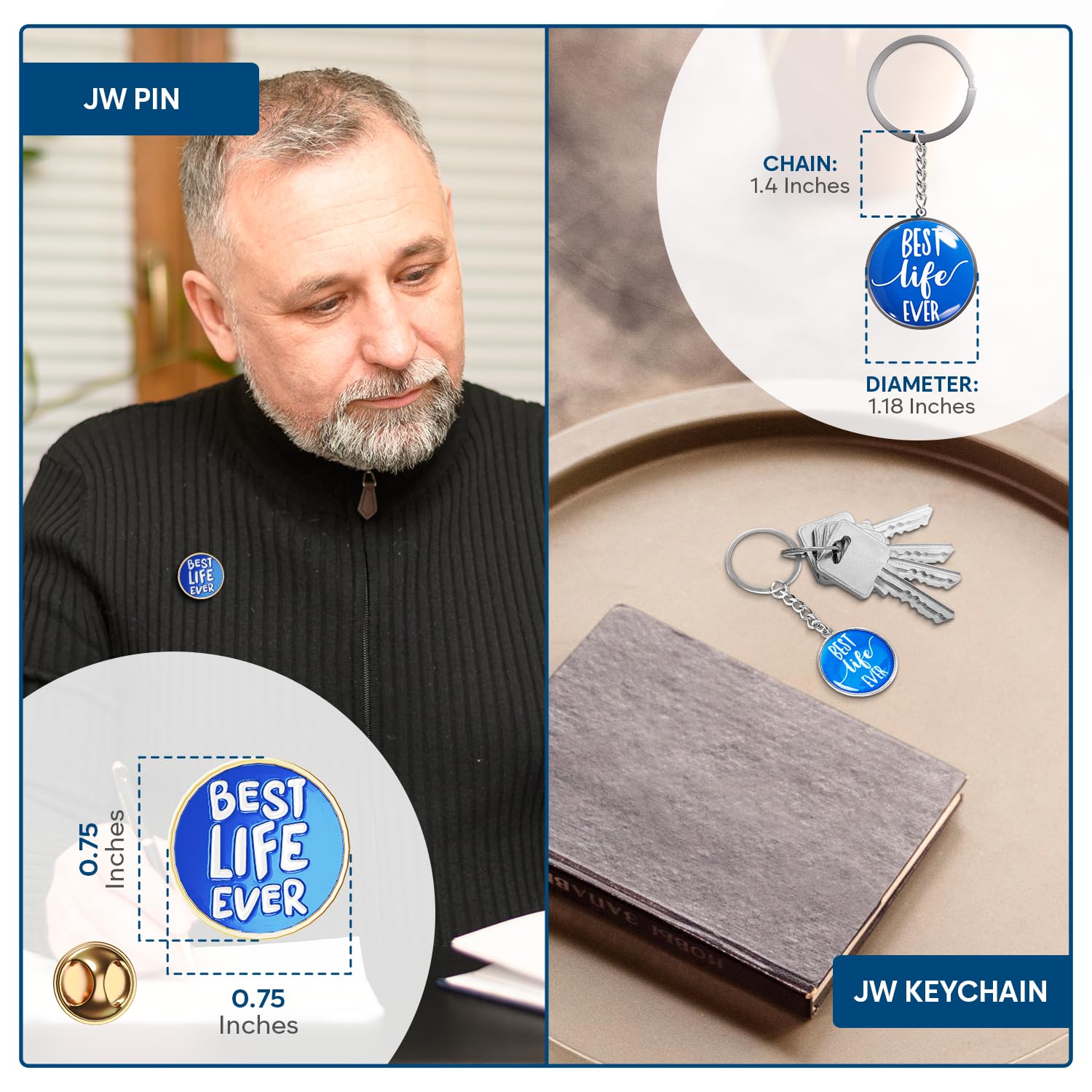 Portable Tract Holder - 50 house-to-house sheets included