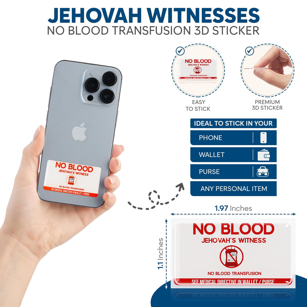 Portable Tract Holder - 50 house-to-house sheets included