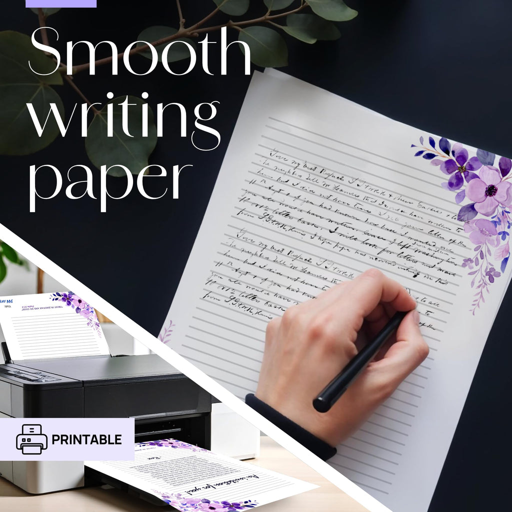 Letter Writing Pad Stationery Paper - 50 Sheets