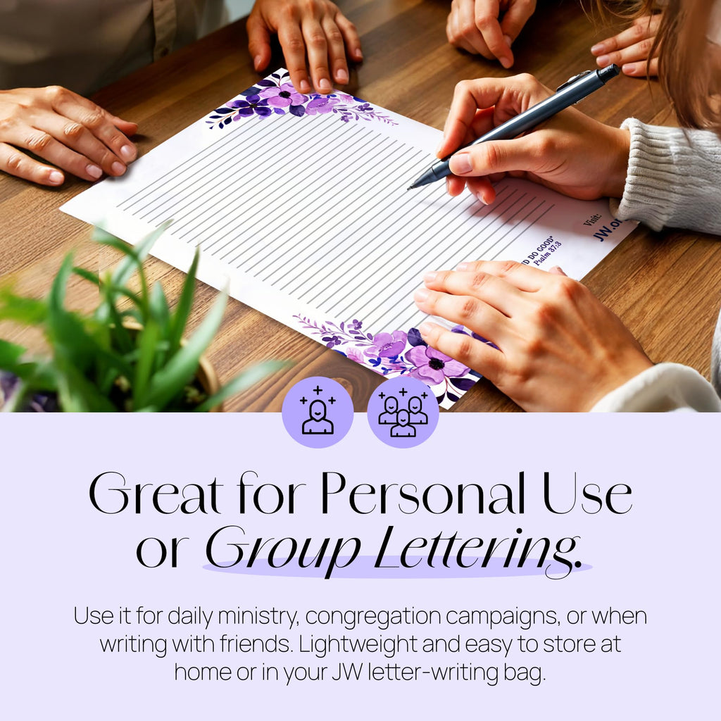 Letter Writing Pad Stationery Paper - 50 Sheets